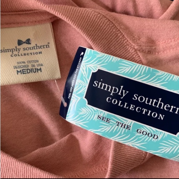 NWT Simply Southern Georgia shirt women’s size medium - Picture 12 of 13